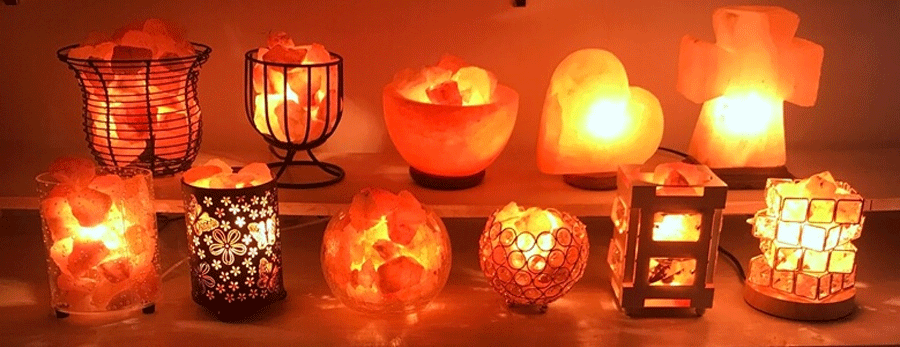 Himalayan Natural Carved Salt Lamps